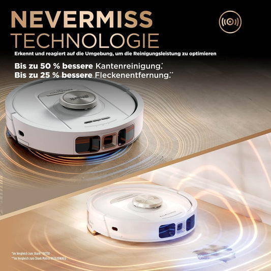 Shark PowerDetect 2-in-1-Saug- & Wischroboter, NeverTouch Pro AV2810ZEEUWH