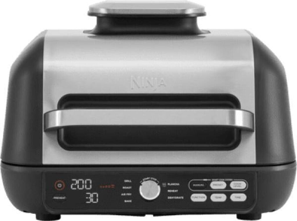 Ninja AG651EU MAX Pro Grill & Heißluft-Fritteuse Grill - Grau/Schwarz