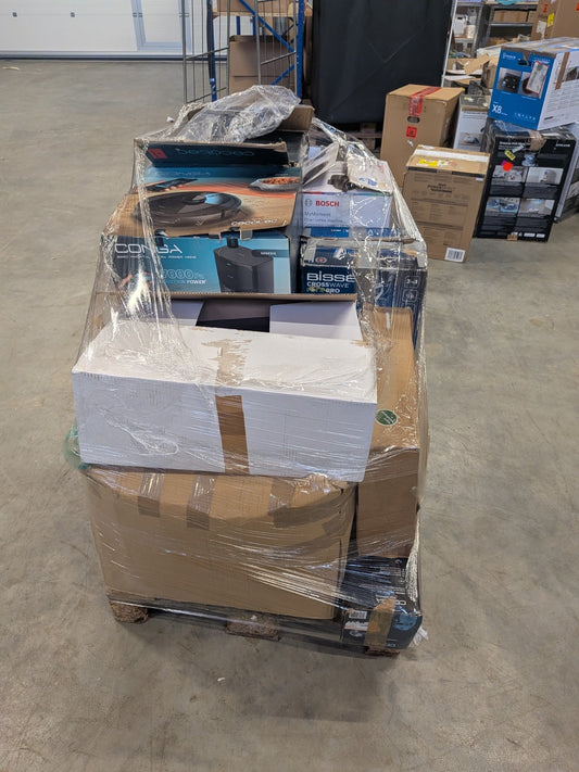 Amazon Retouren Palette Haushalts & Küchengeräte – UVP ca. 2.977 € – Top-Marken