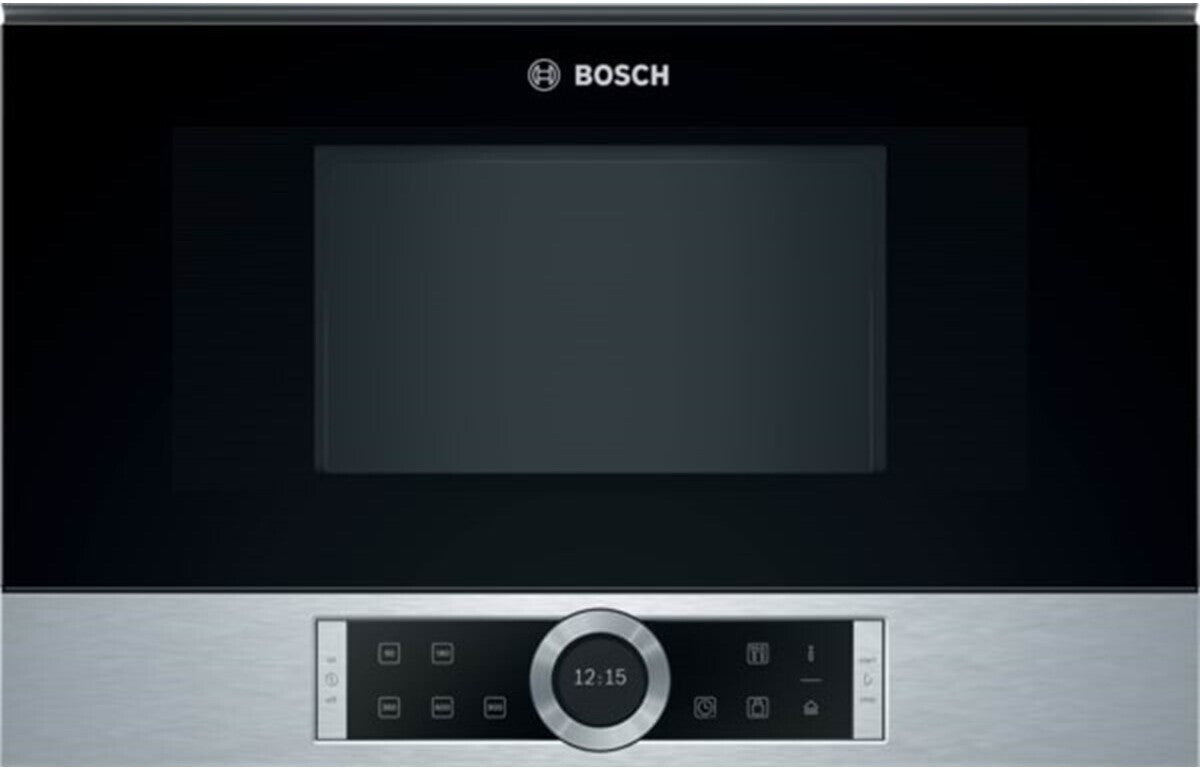 Bosch BFL634GS1 Serie 8 Einbau-Mikrowelle, 38 x 60 cm, 900 W