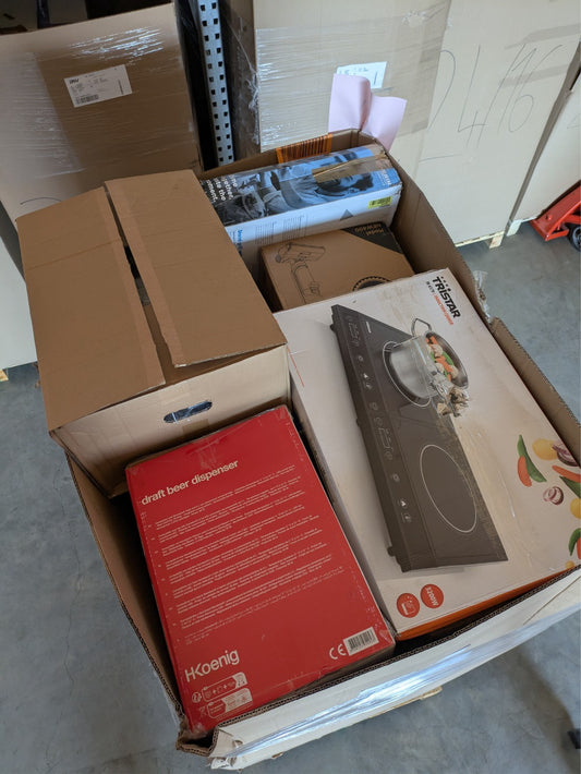 Amazon Retouren Palette Küchenkleingeräte UVP 3.950 € Top Marken