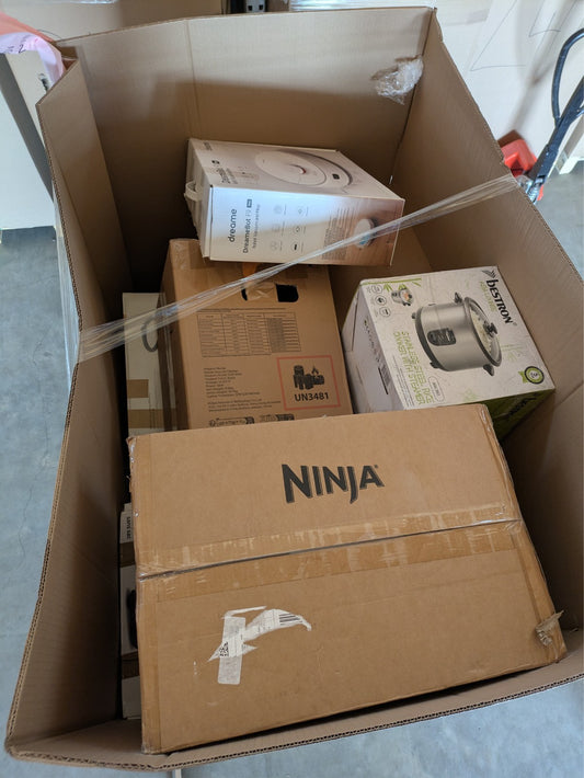 Amazon Retouren Palette Floorcare & Küchengeräte UVP 3.485 € Top Marken