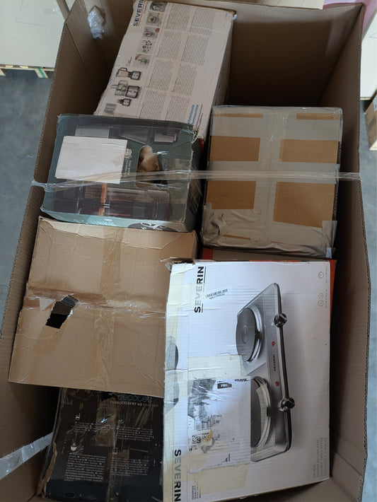 Amazon Retouren Palette Kaffeemaschinen & Airfryer UVP 3.900 € Top Marken