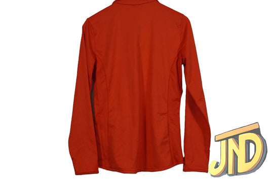 Protest Fabriz Fleece Pullover Damen Flammen Rot Größe M/38🔥