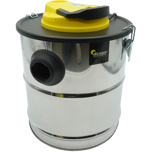 Dicogar Aschesauger für Kamine, Pellets und Grills - 1.200W Leistung - 20 L