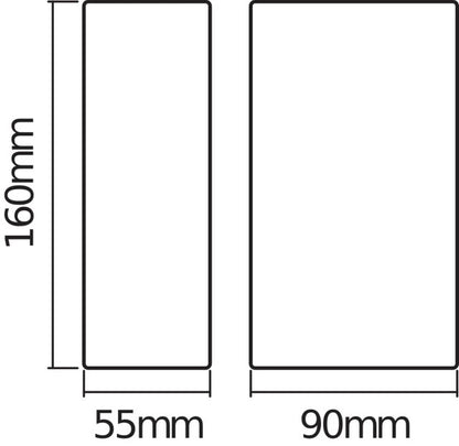 OSRAM LED-Außenleuchte Wand Outdoor Light – IP44 – 3000K