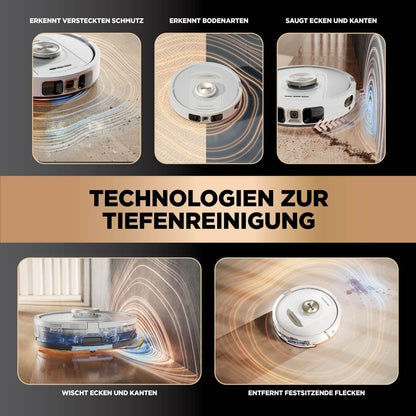 Shark PowerDetect 2-in-1-Saug- & Wischroboter, NeverTouch Pro AV2810ZEEUWH
