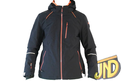 Skijacke Killtec Damen mit abnehmbarer Kapuze und Schneeschutz KSW 81 Gr. 44??