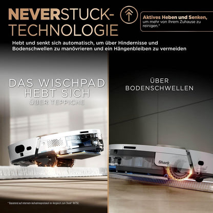 Shark PowerDetect 2-in-1-Saug- & Wischroboter, NeverTouch Pro AV2810ZEEUWH