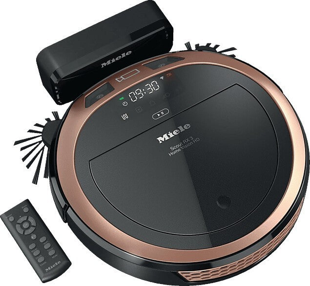 MIELE Scout RX3 Home Vision HD Saugroboter 4 Reinigungsprogramme, Fernbedienung