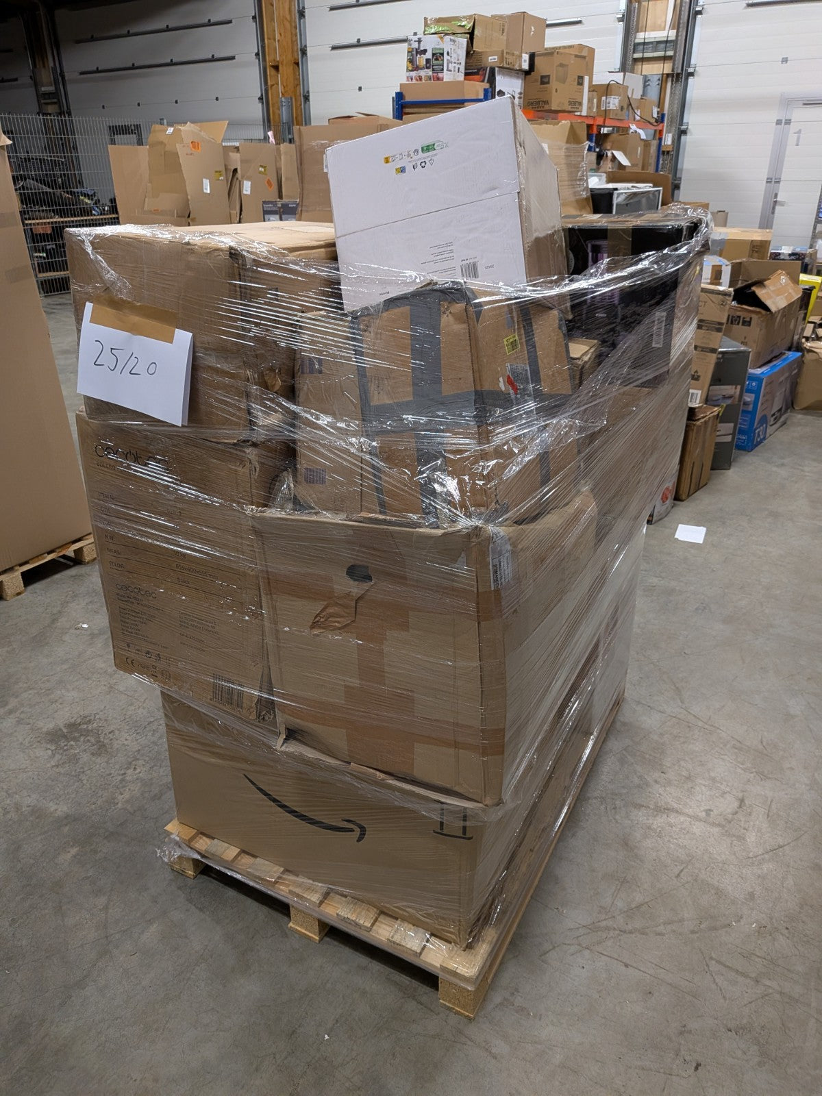 Amazon Retouren Palette Küchen- und Haushaltsgeräte Elektrogeräte 3440€ UVP