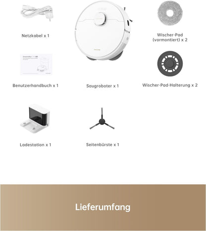 dreame L10s Pro Gen 2 Saug- und Wischroboter, 7.000 Pa Saugkraft, DuoScrub™