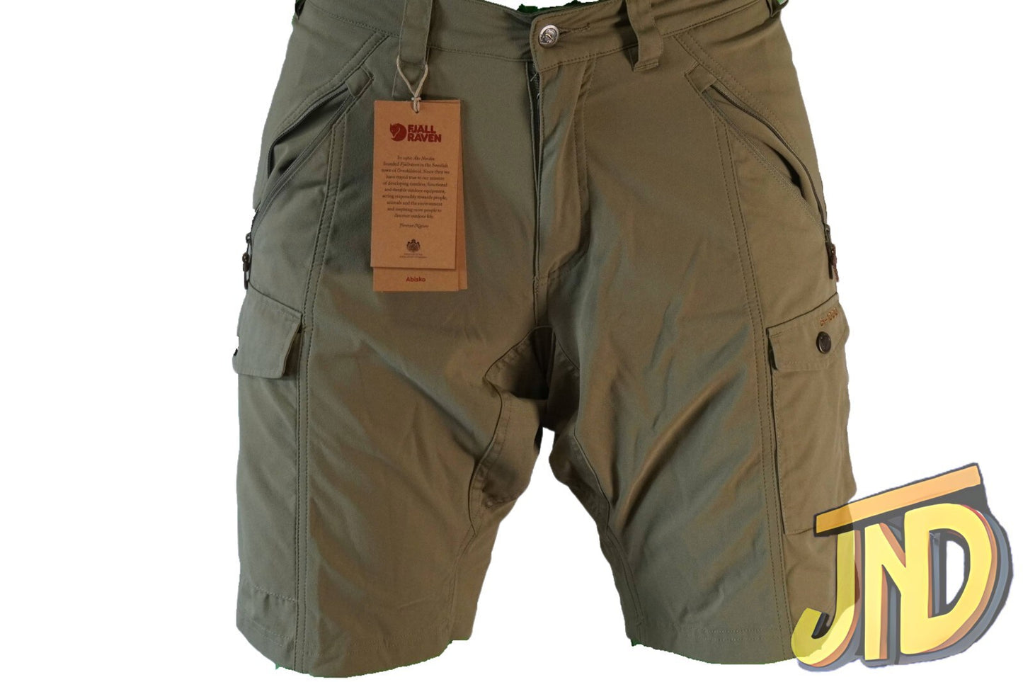 Fjällräven Men's Abisko Shorts Hose kurze Hose , helles Olivgrün, Gr. 44 (M)