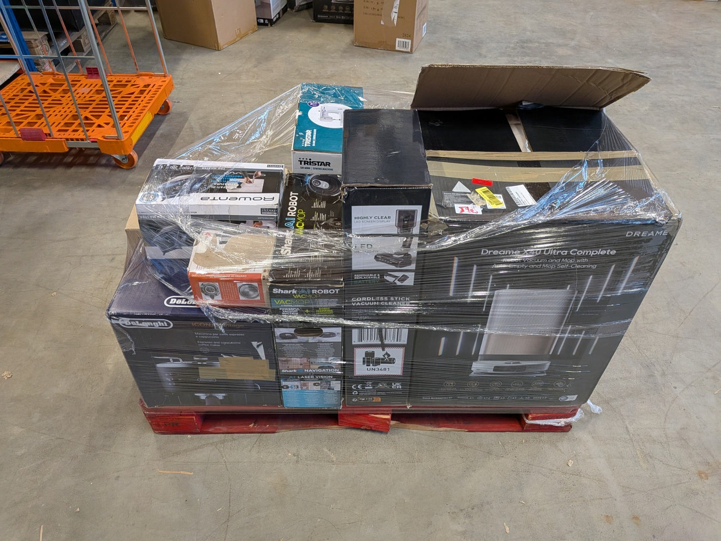 Amazon RetourenPalette Haushalts & Küchengeräte – UVP ca. 3.360 € – Top-Marken