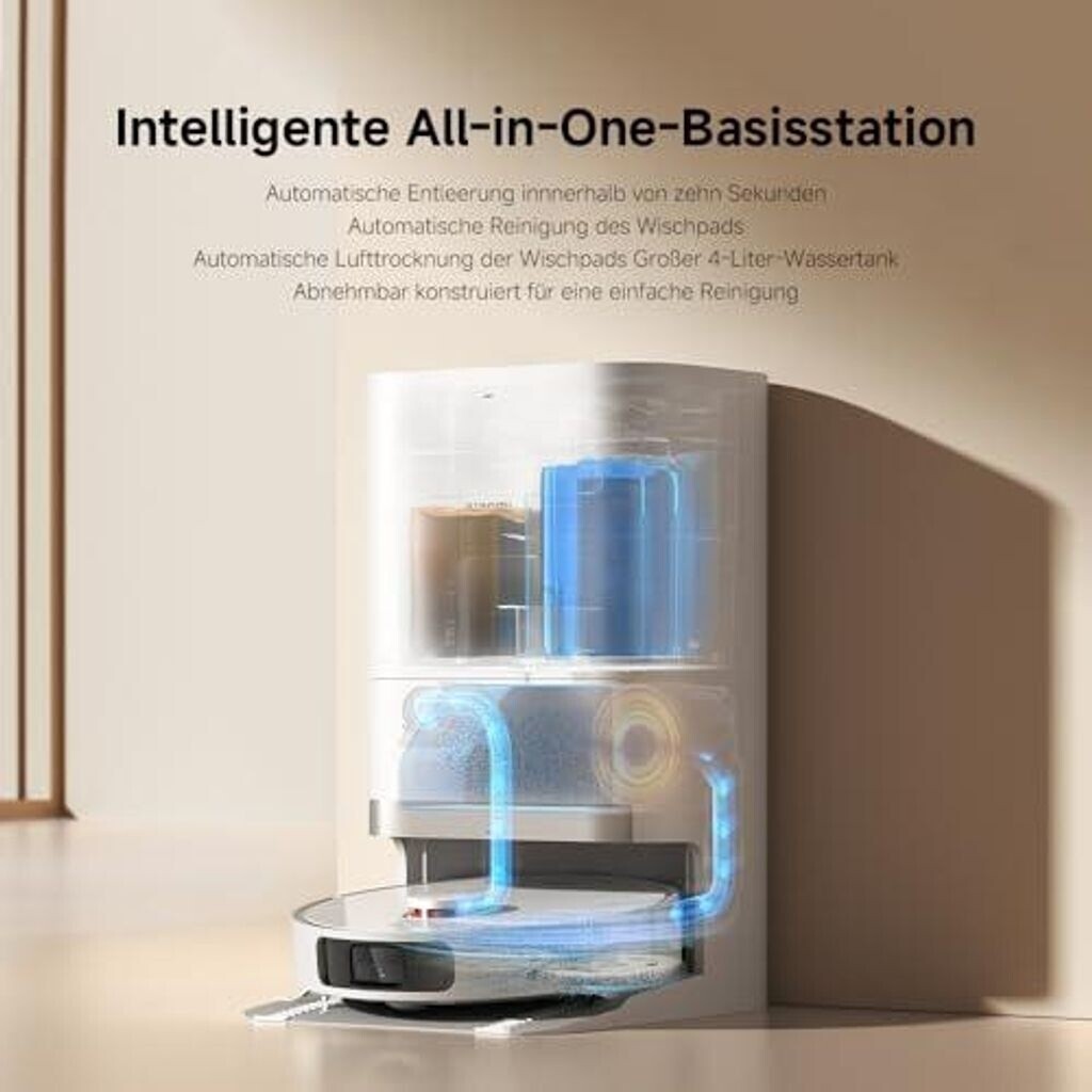 Xiaomi Robot Vacuum X20+ Saugroboter mit Absaugstation 6000Pa Saugkraft