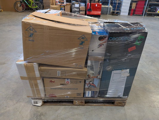 Amazon Retouren Palette Haushalts & Küchengeräte – UVP ca. 3.830 € – Top-Marken