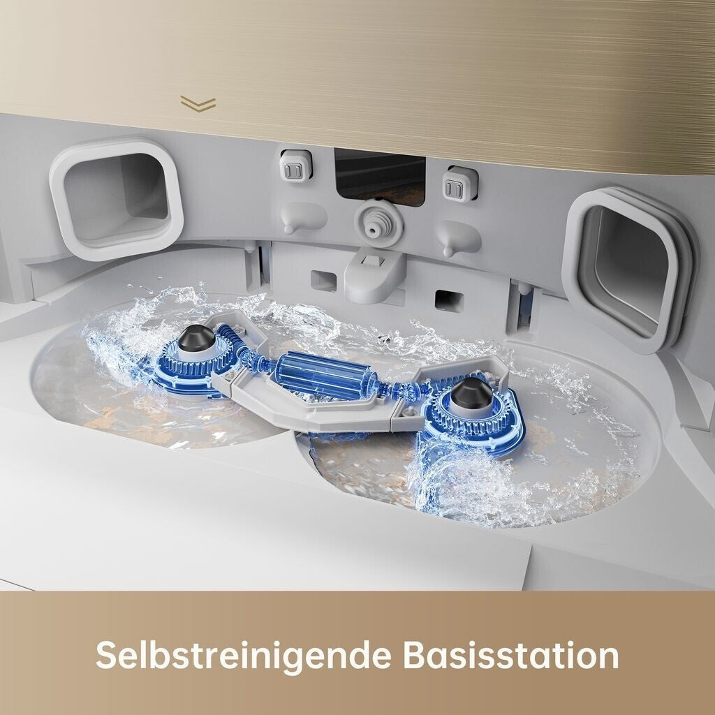 Dreame X40 Ultra Complete Saugroboter mit Wischfunktion, 12.000Pa Saugkraft, 70?