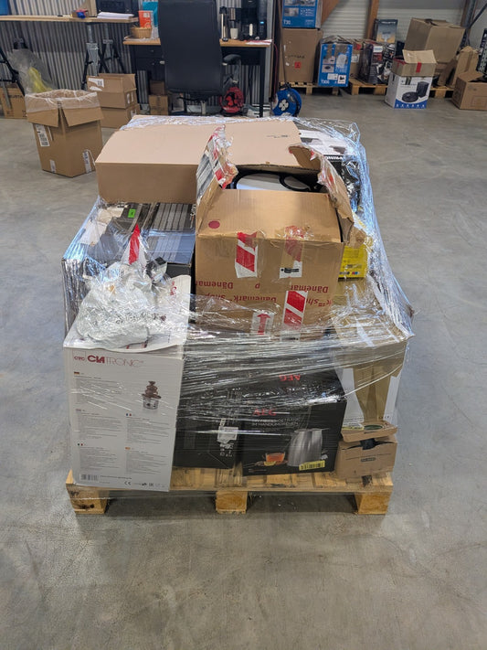 Amazon Retouren Palette Küchen- und Haushaltsgeräte Elektrogeräte 2944€ UVP