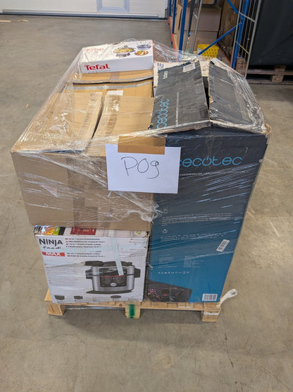 Amazon Retouren Palette Küchen- und Haushaltsgeräte Elektrogeräte 3382€ UVP