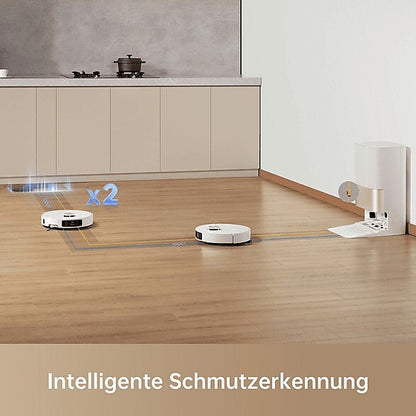 Dreame X40 Ultra Complete Saugroboter mit Wischfunktion, 12.000Pa Saugkraft, 70?