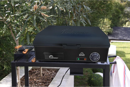 LITTLE BALANCE 8668 Snack Plus Black Edition, elektrische Grillplatte 2900 W