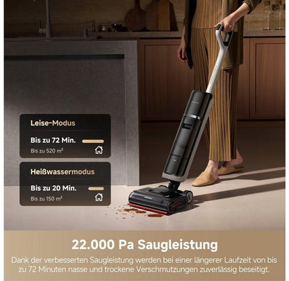 dreame H15 Pro Heat Nass- und Trockensauger, 85° C Wasser 22.000 Pa Saugleistung