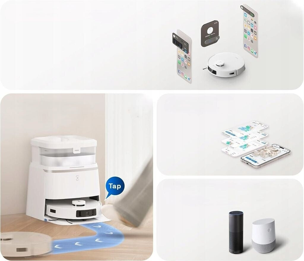 ECOVACS Deebot T30 PRO OMNI Saug- & Wischroboter App-Steuerung