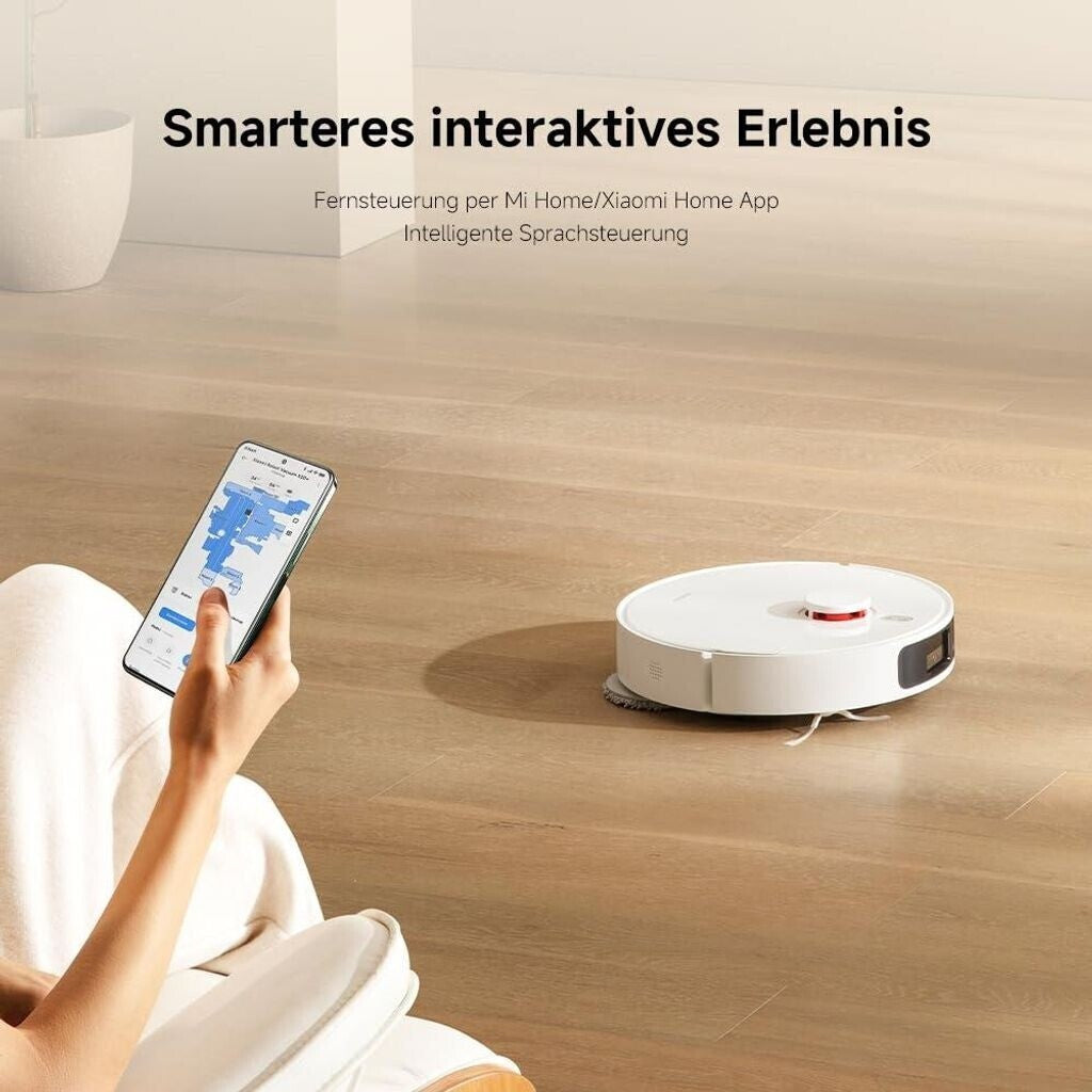 Xiaomi Robot Vacuum X20+ Saugroboter mit Absaugstation 6000Pa Saugkraft