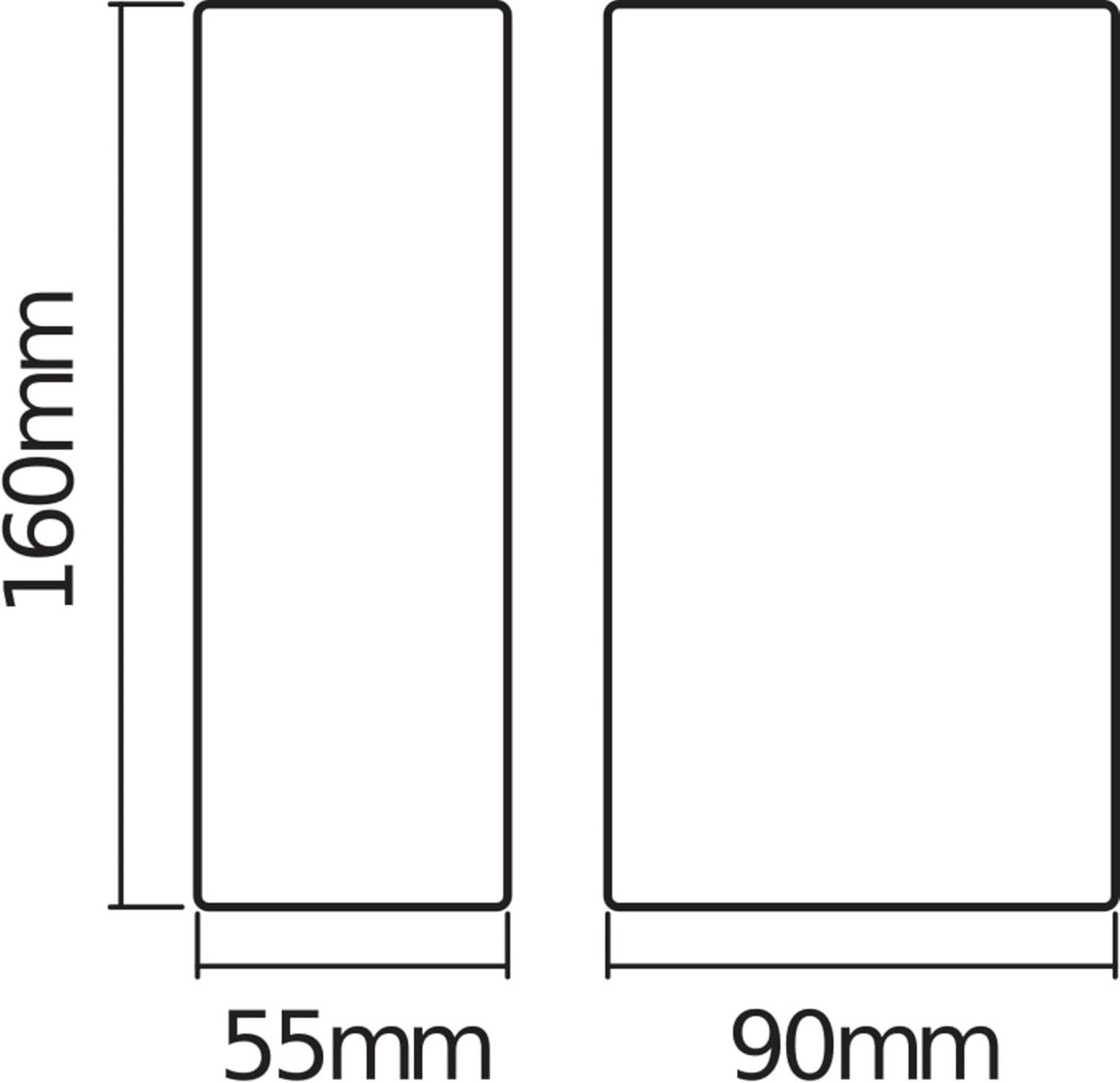 OSRAM LED-Außenleuchte Wand Outdoor Light – IP44 – 3000K