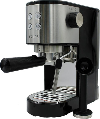 Krups Virtuoso Essential Espresso-Siebträgermaschine 15 bar Edelstahl XP441810