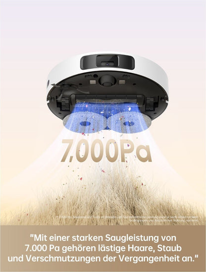 dreame L10s Pro Gen 2 Saug- und Wischroboter, 7.000 Pa Saugkraft, DuoScrub™