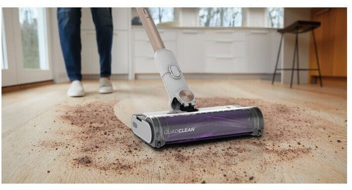 Shark Detect Clean & Empty Akku-Staubsauger, kraftvolle Saugkraft, Weiß IW3612EU