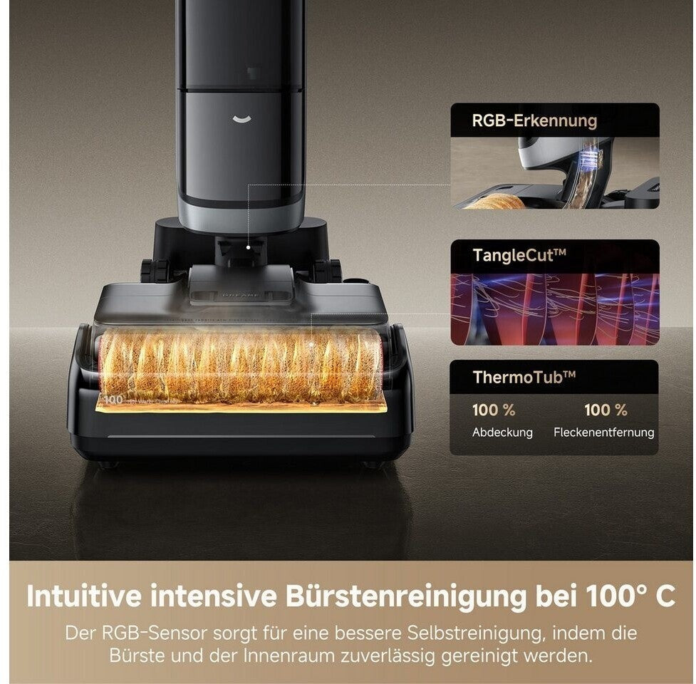 dreame H15 Pro Heat Nass- und Trockensauger, 85° C Wasser 22.000 Pa Saugleistung