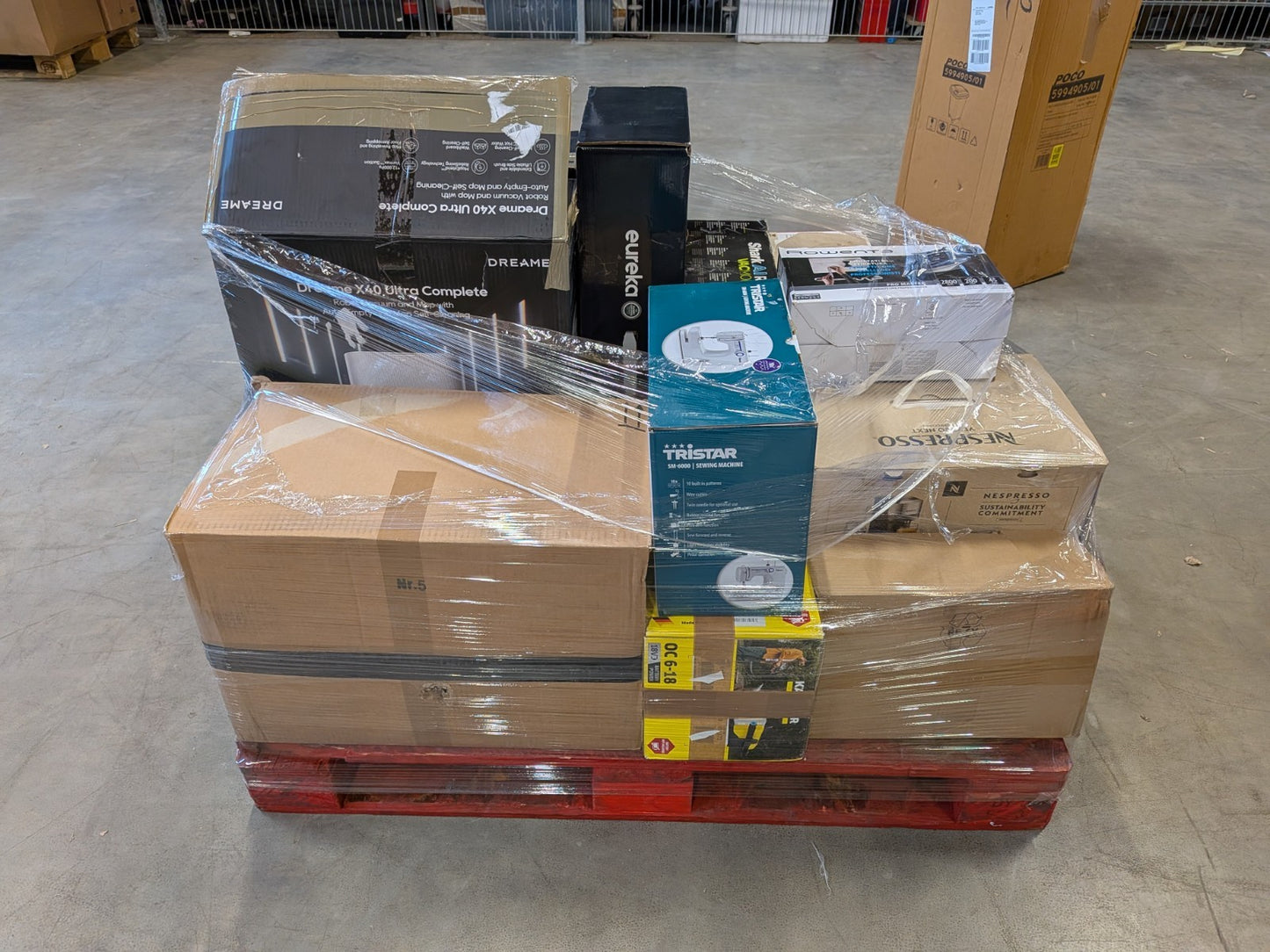 Amazon RetourenPalette Haushalts & Küchengeräte – UVP ca. 3.360 € – Top-Marken