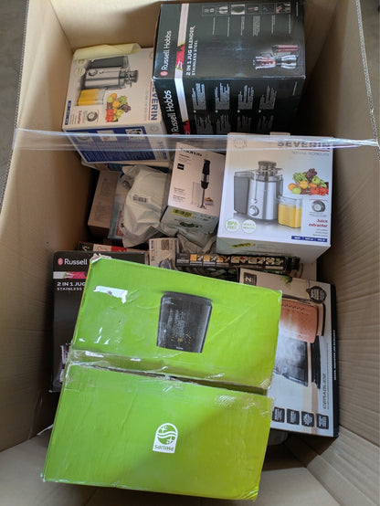 Amazon Retouren Palette  Küchenkleingeräte, Airfryer  UVP 4.100 € Top Marken