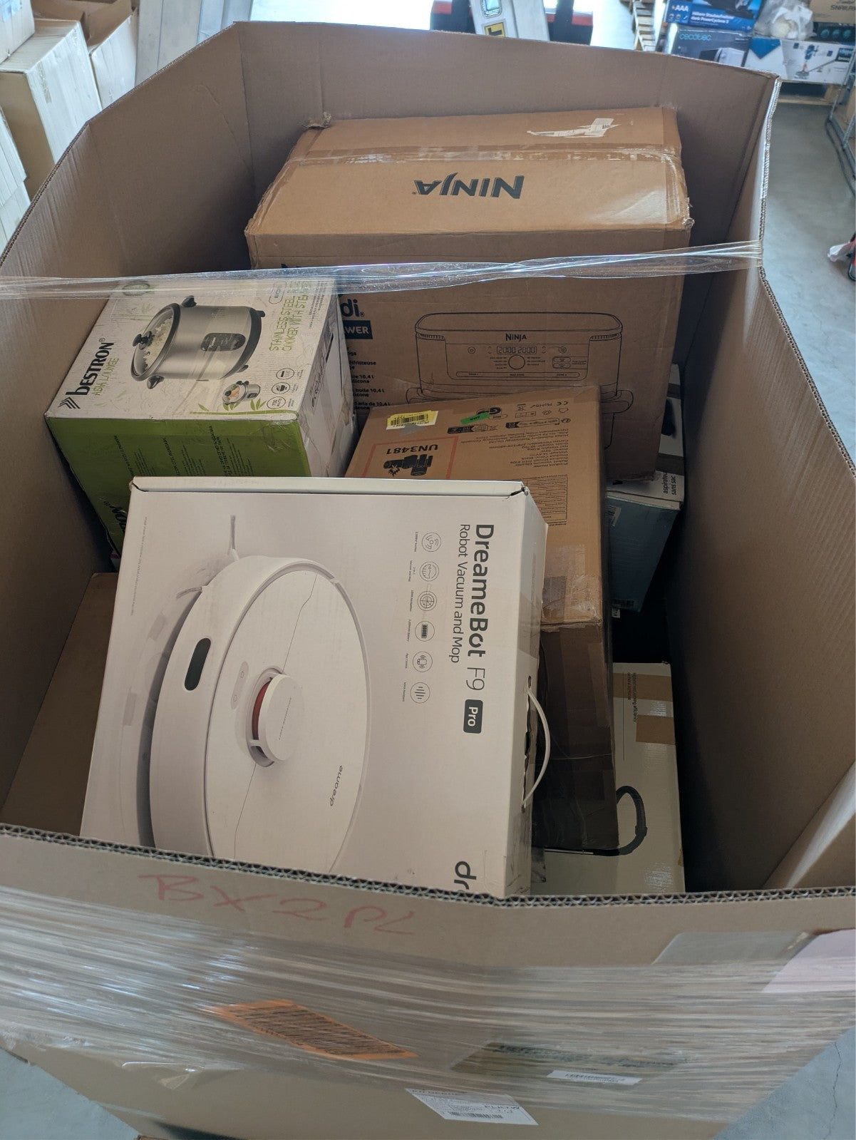 Amazon Retouren Palette Floorcare & Küchengeräte  UVP 3.485 €  Top Marken