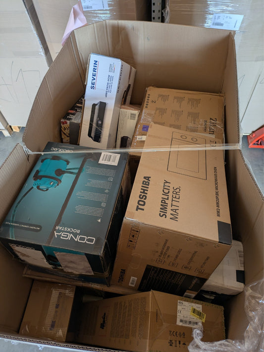 Amazon Retouren Palette Küchengeräte & Bodenpflege  UVP 2.000€ Top Marken