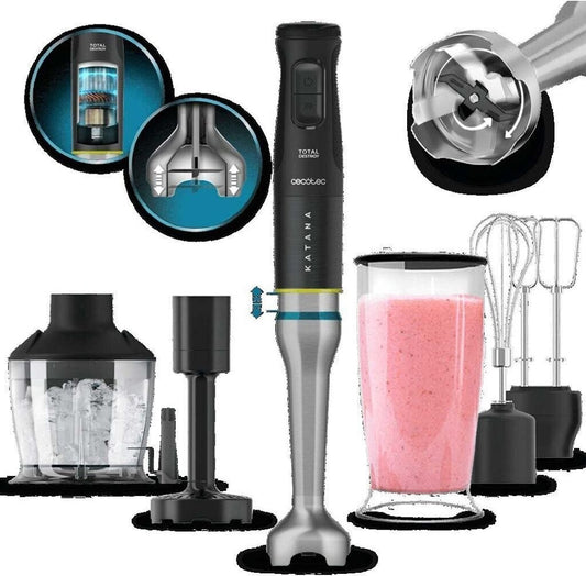 Cecotec Handmixer Katana 15 TotalDestroy Smash B. 1500 W ohne Pürierstab