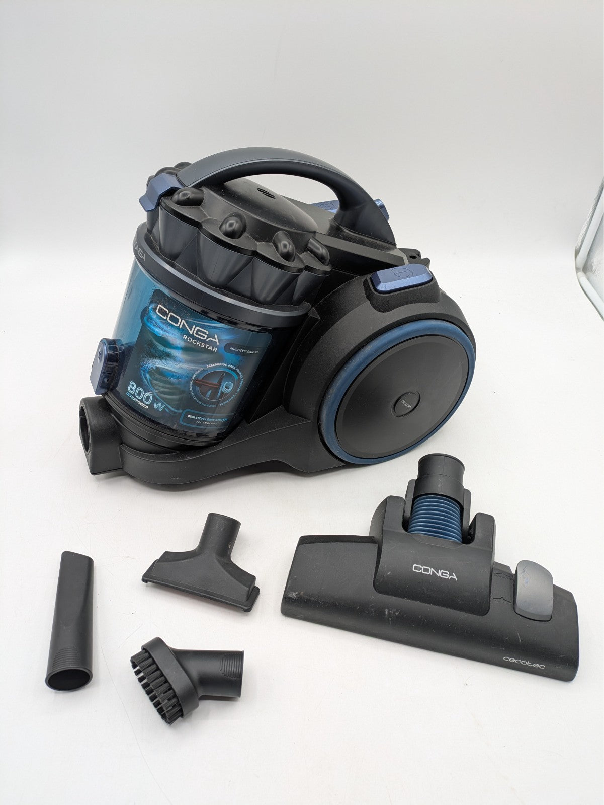 Cecotec Schlittenstaubsauger Conga Rockstar Multicyclonic XL 800 W