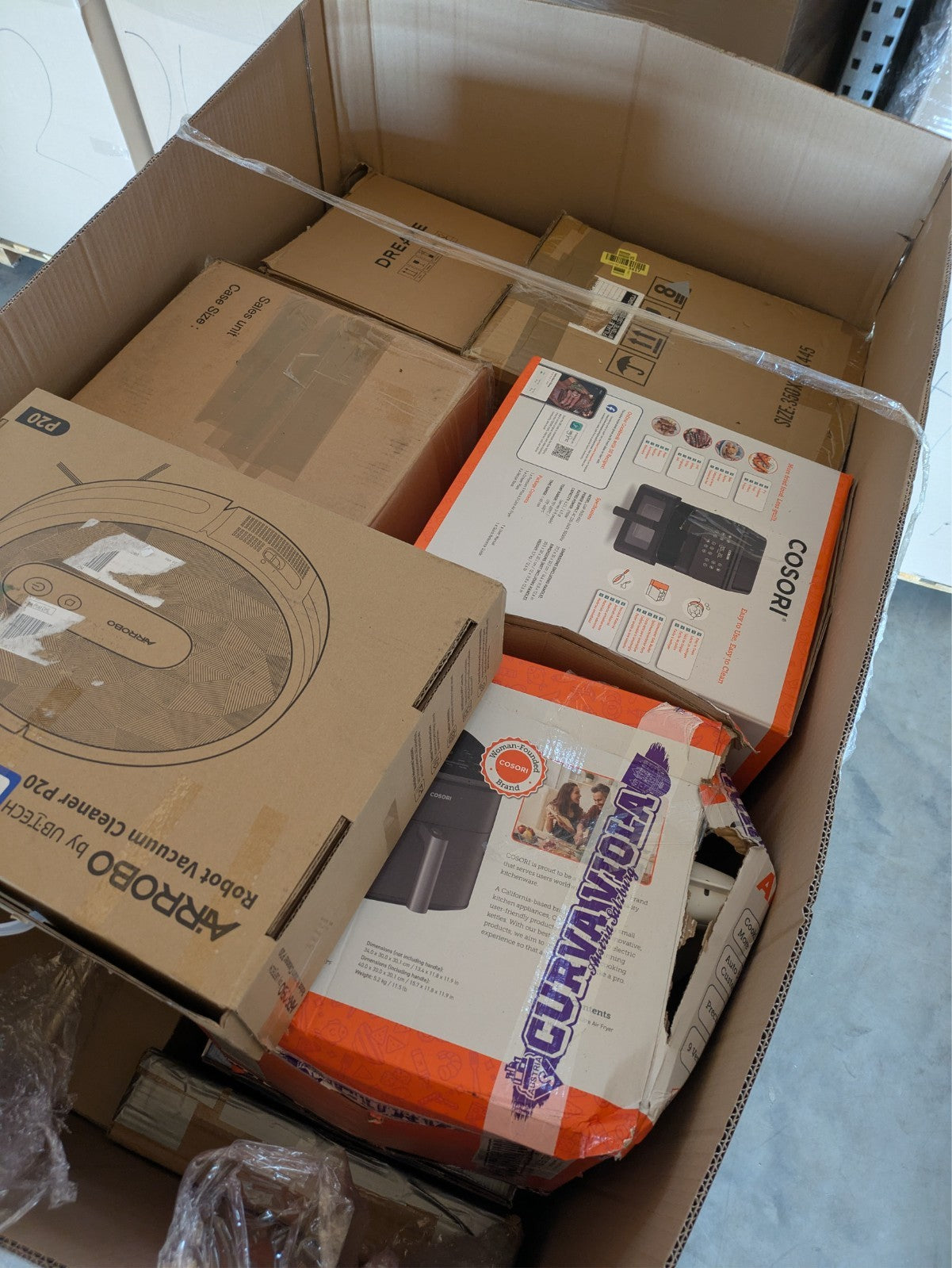 Amazon Retouren Palette Bodenpflege & Küchenkleingeräte UVP 3.400€  Top Marken