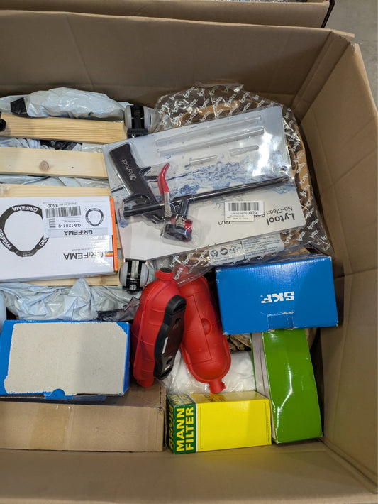 Amazon Retouren Mystery Werkzeuge Garten & Autoteile Mystery Pakete 50-75 Teile