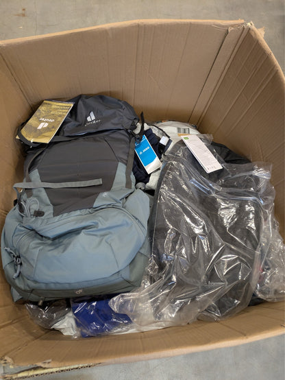 Amazon Retouren geprüft Sportbekleidung und Winterjacken mit Mängeln zum Nähen