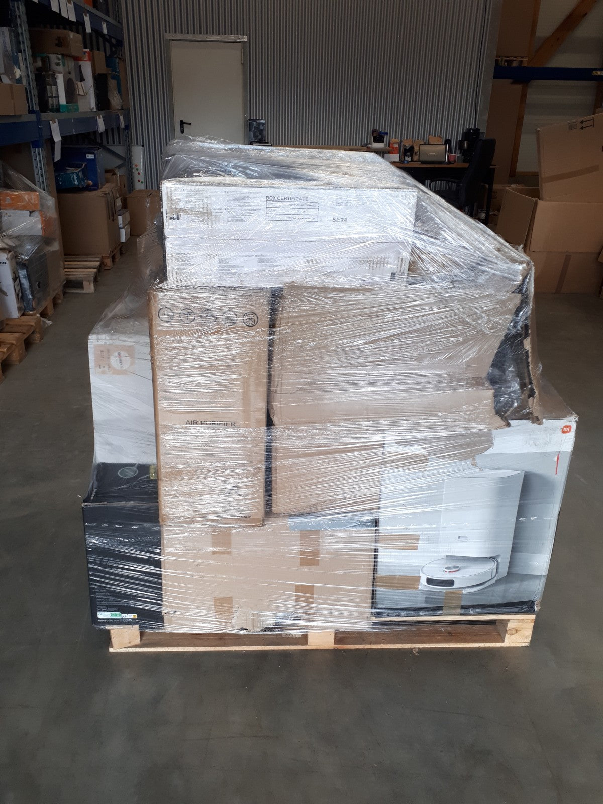 Amazon Retouren Palette Staubsaugerroboter Haushaltsware Küchengeräte Top Marken