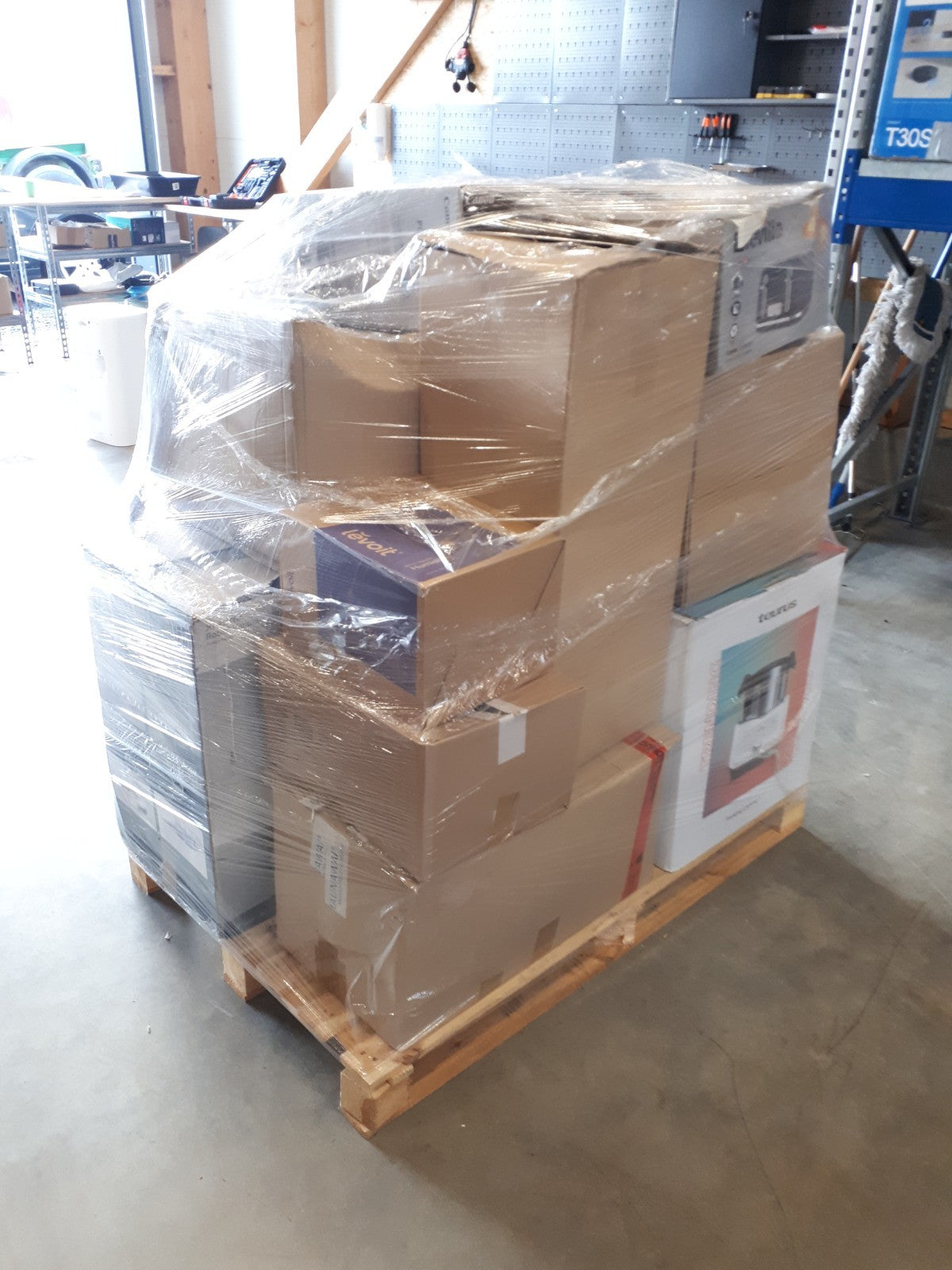 Amazon Retouren Palette Staubsaugerroboter Haushaltsware Küchengeräte Top Marken