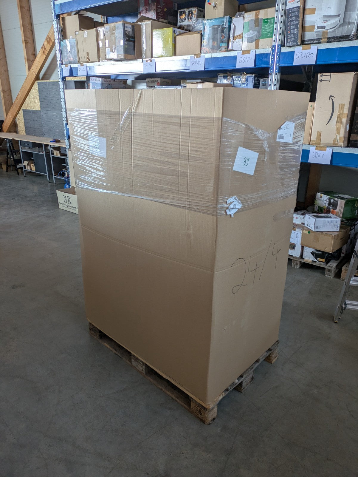 Amazon Retouren Palette  Küchenkleingeräte, Airfryer  UVP 4.100 € Top Marken