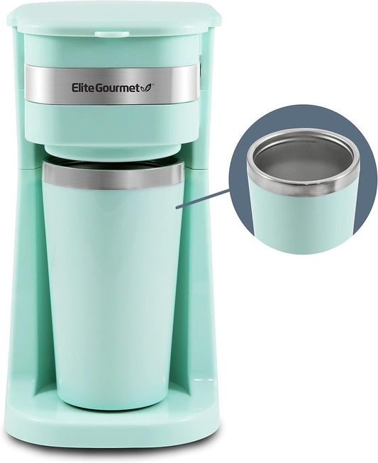 Elite Gourmet EHC113M# Einzelportions-Filterkaffeemaschine, kompakt, persönlich