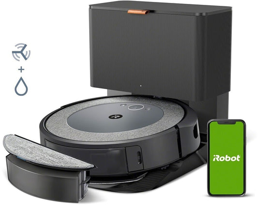 iRobot Roomba Combo i5+ (i5572) Saug- und Wischroboter mit autom. Absaugstation