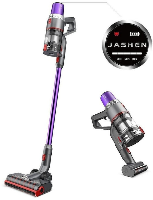 JASHEN V16 Akku Staubsauger  22.000 Pa bis 40min HEPA 13 Filter gegen Feinstaub
