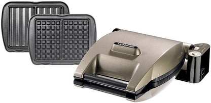 LAGRANGE Premium Waffeleisen 019422 Premium 1200W Taupe