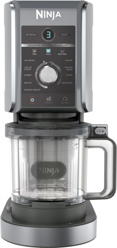 Ninja CREAMi Deluxe Eis-und Eisgetränkmaschine Nur Hauptteil als Ersatzteil